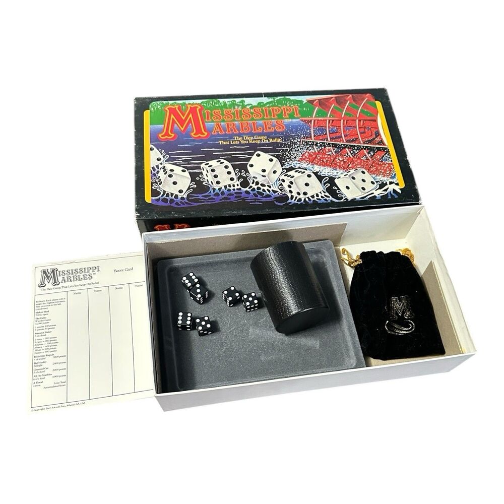 Mississippi Marbles , Dawson Alliantis Corp. , 1988 , Vintage Toy